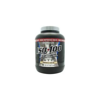 Dymatize Nutrition ISO 100 Hydrolyzed 100% Whey Protein Isolate   Cookies & Cream 3 lbs