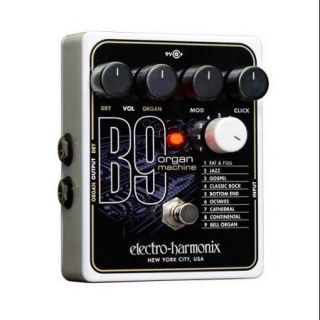 Electro Harmonix B9 Organ Machine Guitar Effect Pedal
