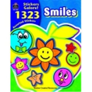 Teacher Created Resources Smiles Sticker Book, 8 Pages
