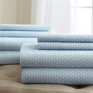 Printed and Solid 8 piece Sheet Set   Shopping   Great Deals