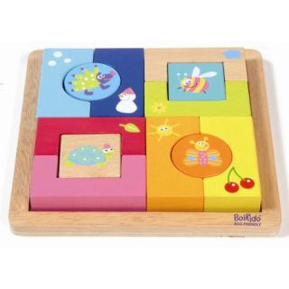 Boikido Wooden 4 Seasons Block Puzzle