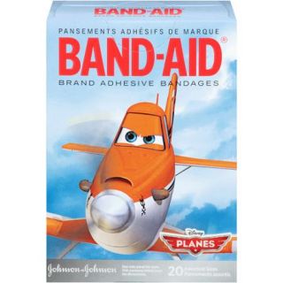 BAND AID Adhesive Bandages Assorted Sizes, Disney's Planes 20 ea