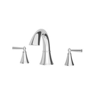 Saxton Two Handle Deck Mount Roman Tub Faucet by Pfister