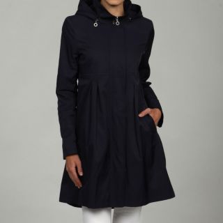 DKNY Womens Hooded Babydoll Rain Coat  ™ Shopping   Top