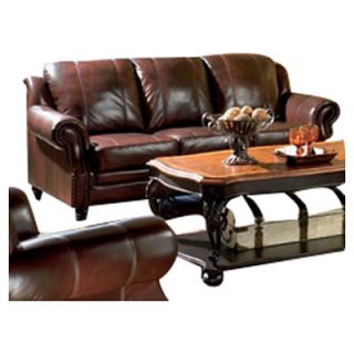 Wildon Home ® Harvard Leather Sofa