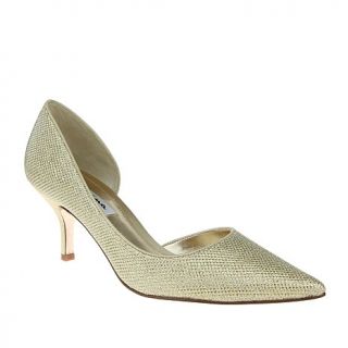 Nina "Brydie" Textured D'Orsay Pump   7576534