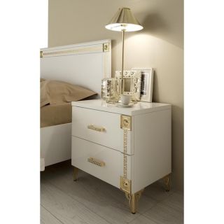 Luca Home Victorian 2 drawer Nightstand   17824448  