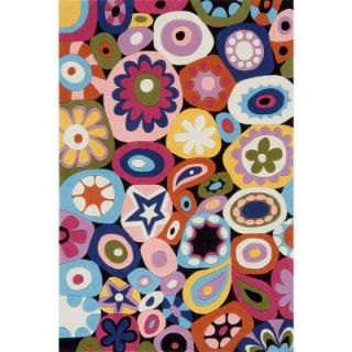 Momeni Young Buck Collection Multi 2 ft. x 3 ft. Area Rug 17200