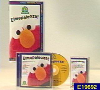 Elmopalooza Video & Cassette Set —