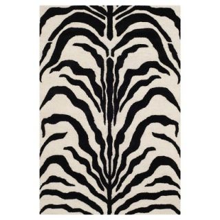 Safavieh Zebra Textured Wool Rug
