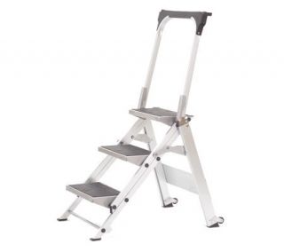 Little Giant Safety 3 Step Ladder No Rating 300 lb Capacity —
