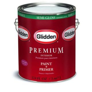 Glidden Premium 1 gal. Semi Gloss Interior Paint GLN6400 01