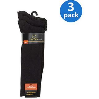 GT by Gold Toe Nylon Rib Socks, 3 Pack