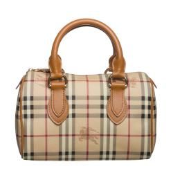Burberry Small Haymarket Check Bowler Bag  ™ Shopping