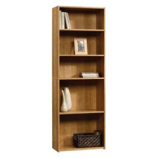 Sauder Beginnings 5 Shelf Bookcase in Highland Oak