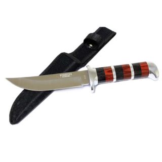 Defender Extreme 10 Inch Stainless Steel Hunting Knife with Wood