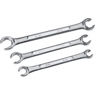 Performance Tool Flare Nut Wrenches — 3-Pc. SAE Set, Model# W350  Flare Nut Wrenches