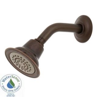 MOEN Eco Performance 1 Spray 3 3/8 in. Showerhead with Shower Arm and Flange in Oil Rubbed Bronze 6307EPORB