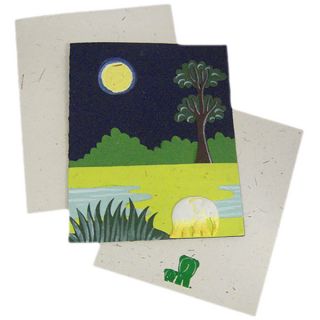 Mr. Ellie Pooh Handmade Designer Midnight Blue Elephant Card (Sri