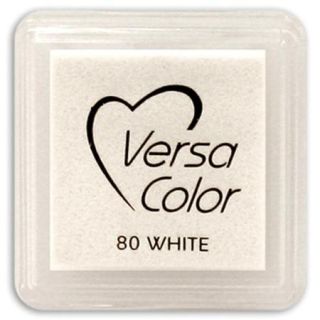 VersaColor Pigment Ink Pad 1" Cube White