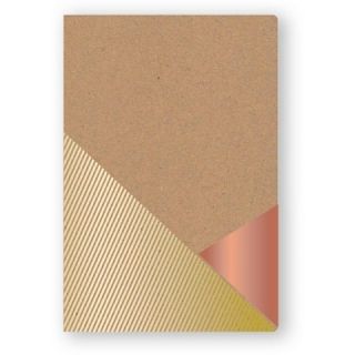 Mead® Notebook, College Ruled, 160 sheets, 5.75 x 8.5   Kraft and