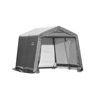 ShelterLogic Shed in a Box 10 ft. x 10 ft. x 8 ft. Gray Shed 70333