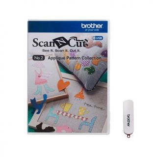 Brother ScanNCut Appliqué Pattern Collection USB   7962133