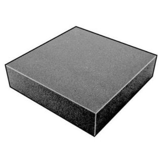 5GCZ9 Foam Sheet, 200100 Poly, Charcoal, 3x24x24