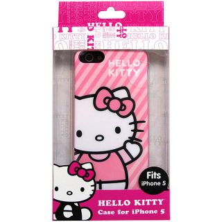 Hello Kitty HK 54609 Striped Hardshell Case for iPhone 5/5s