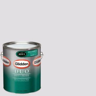 Glidden DUO 1 gal. #GLN10 Barely Lilac Eggshell Interior Paint with Primer GLN10 01E