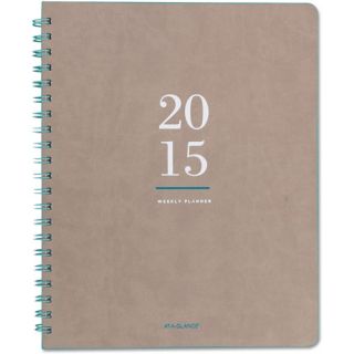Ataglance YP10407 Collections Weekly/Monthly Planner, 8 7/8 x 11, Natural Tan, 2016 2017