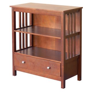 Hollydale Chestnut Mission Style Bookcase   Shopping   Great