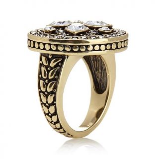 Heidi Daus "Goddess of Beauty" Crystal Round Ring   7671902