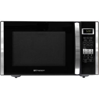 Refurbished Emerson 1.5 cu ft 1000 Watt Microwave with Convection Grill, Stainless Steel