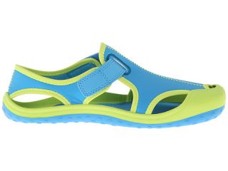 Nike Kids Sunray Protect (Little Kid) Vivid Blue/Volt/Green Abyss