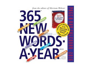 365 New Words a Year 2016 Calendar BOX PAG