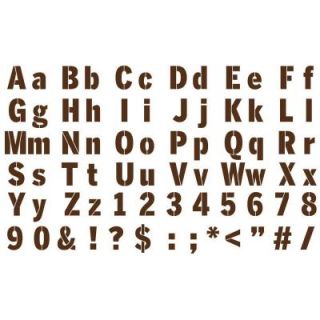 Martha Stewart Crafts Sans Serif Alphabet Paper Stencils 32983