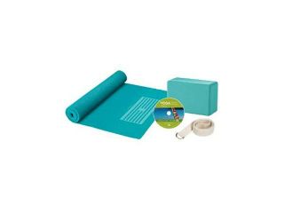 Gaiam Yoga for Beginners Kit (w/ New Props)