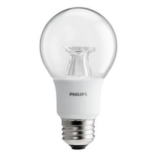 Philips 40W Equivalent Soft White Clear A19 Dimmable LED with Warm Glow Light Effect Light Bulb (4 Pack) 458737