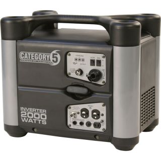 Category 5 Portable Inverter Generator — 2000 Watt, CARB-Compliant, Model# 73537i