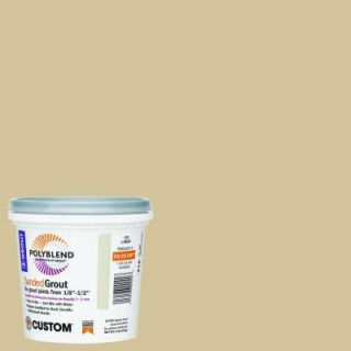 Custom Building Products Polyblend #122 Linen 1 lb. Sanded Grout PBG1221