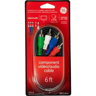 GE Component Audio/Video Coaxial Cable, 6'