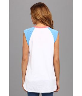 chaser muscle raglan 3 color contrast