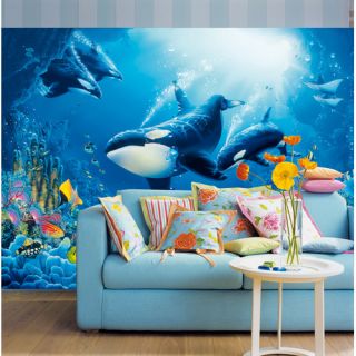 Brewster Home Fashions Ideal Decor Delight Of Life Wall Mural