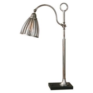 Uttermost Manchester Metal Table Lamp   Antique Coin