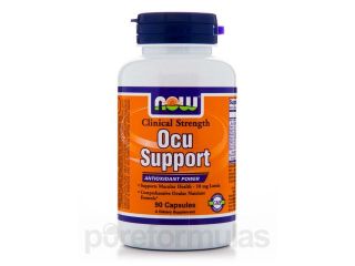 Ocu Support Clinical Strength   90 Capsules by NOW