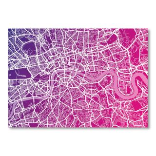 London Map Wall Mural by Americanflat