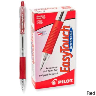 Pilot EasyTouch Retractable Ballpoint Pens (Pack of 12)