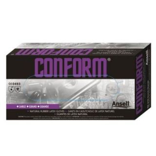 Conform Disposable Latex Gloves, Small (100 Count) (Case of 10) ANS 69210S
