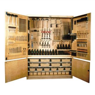 Large Woodworking Tool Storage Cabinet